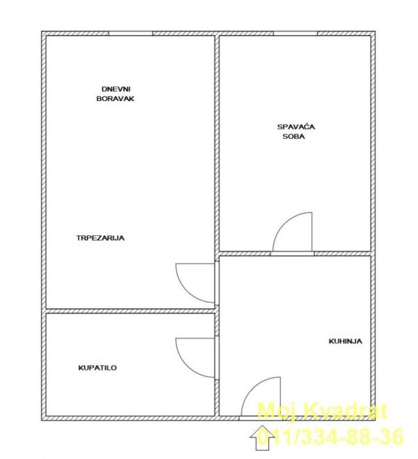 Slika 7 - Jednoiposoban stan na prodaju, 37m2, 169.000€