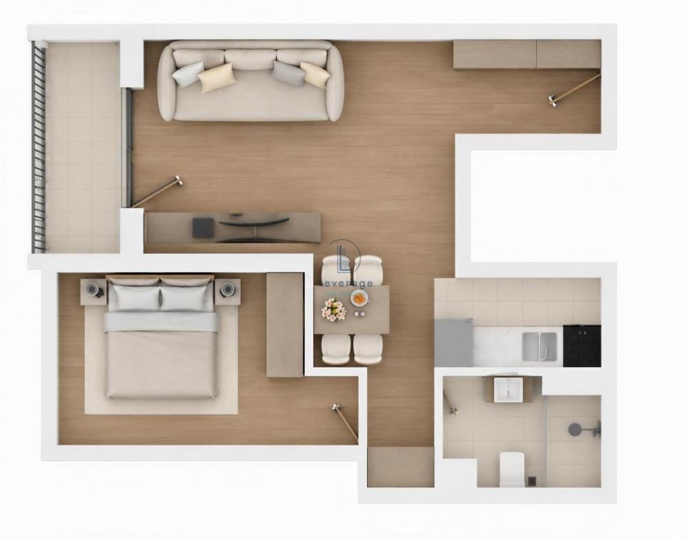 Slika 4 - Dvosoban stan na prodaju, 44m2, 144.145€