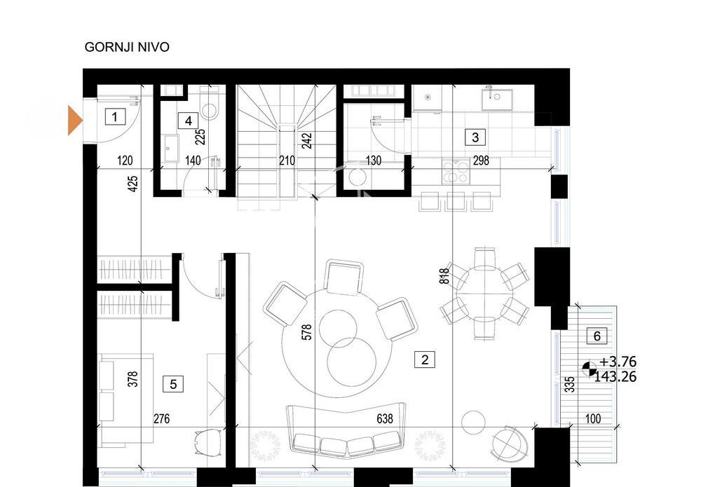 Glavna slika -Vojvode Stepe, Četvorosoban stan na prodaju, 120m2, 396.000€