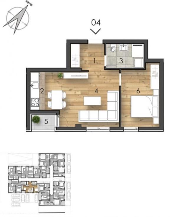 Slika 7 - Dvosoban stan na prodaju, 41m2, 119.500€