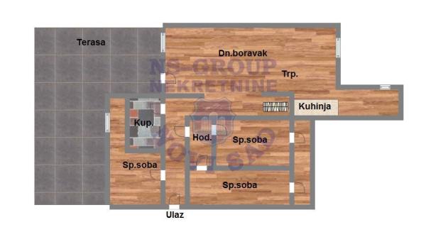 Slika 9 - Troiposoban stan na prodaju, 77m2, 206.900€