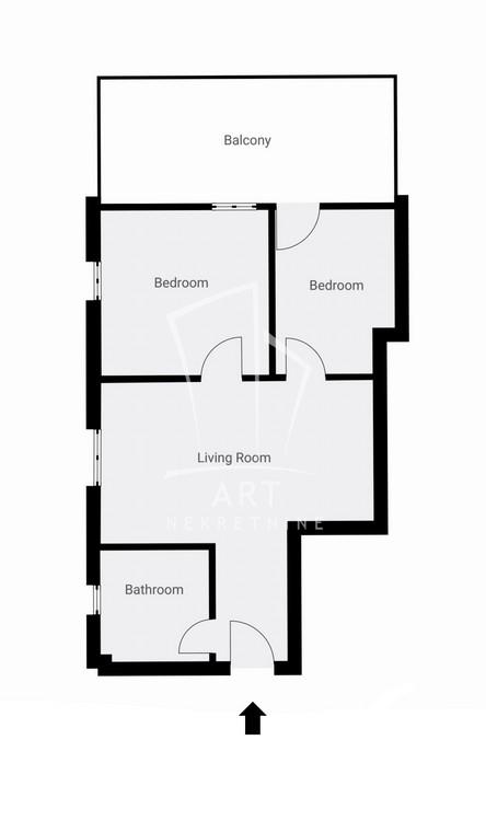 Slika 1 - Kneza Miloša, Dvoiposoban stan na prodaju, 37m2, 89.300€