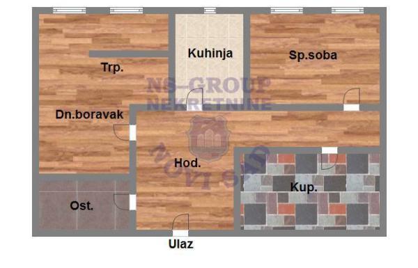 Glavna slika -Dvosoban stan na prodaju, 58m2, 175.100€