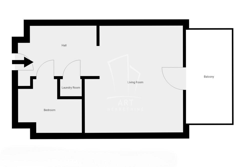 Slika 1 - Vožda Đorđa Stratimirovića,  Stan na prodaju, 32m2, 215.000€