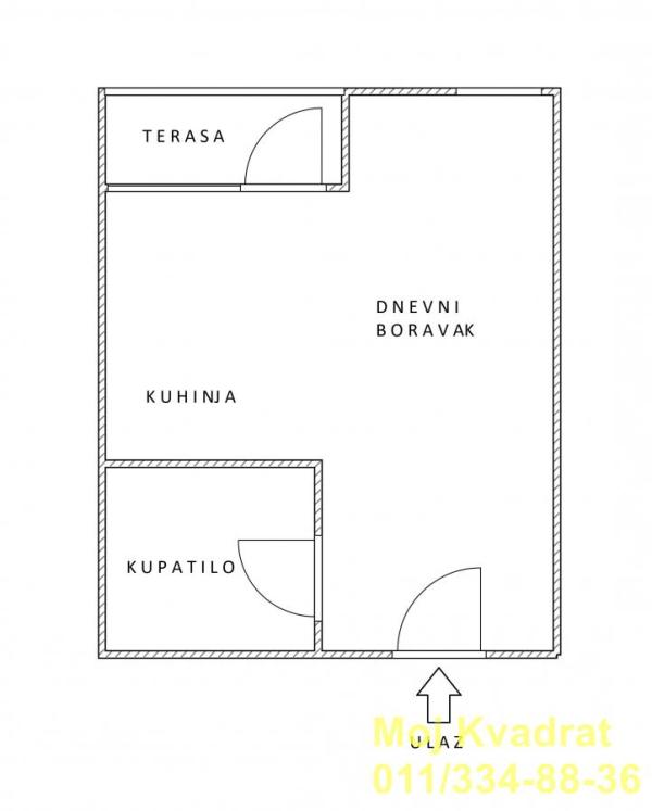 Slika 9 - Jednosoban stan na prodaju, 28m2, 112.000€