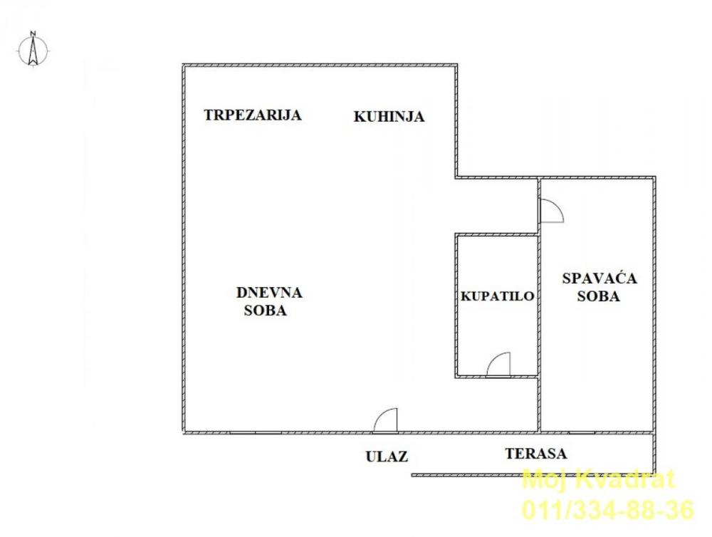 Slika 8 - Dvosoban stan na prodaju, 64m2, 125.000€