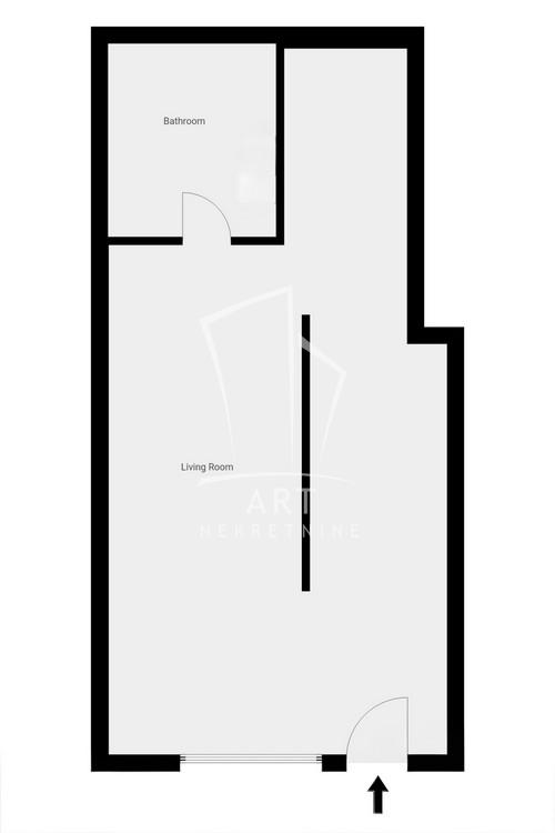 Slika 1 - Vodovodska, Jednosoban stan na prodaju, 46m2, 140.000€