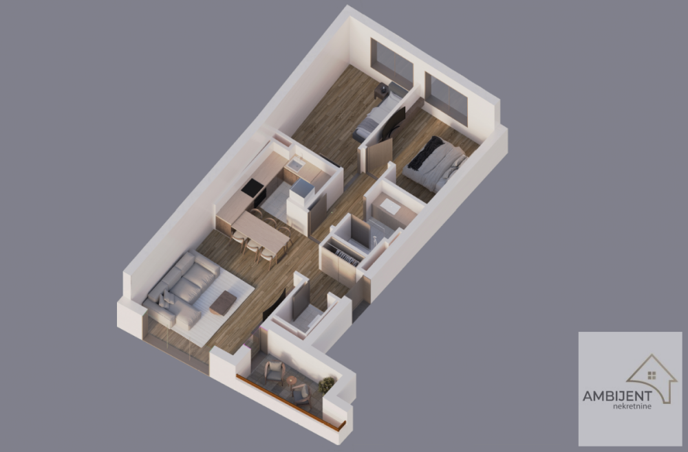 Glavna slika -Trosoban stan na prodaju, 67m2, 283.163€
