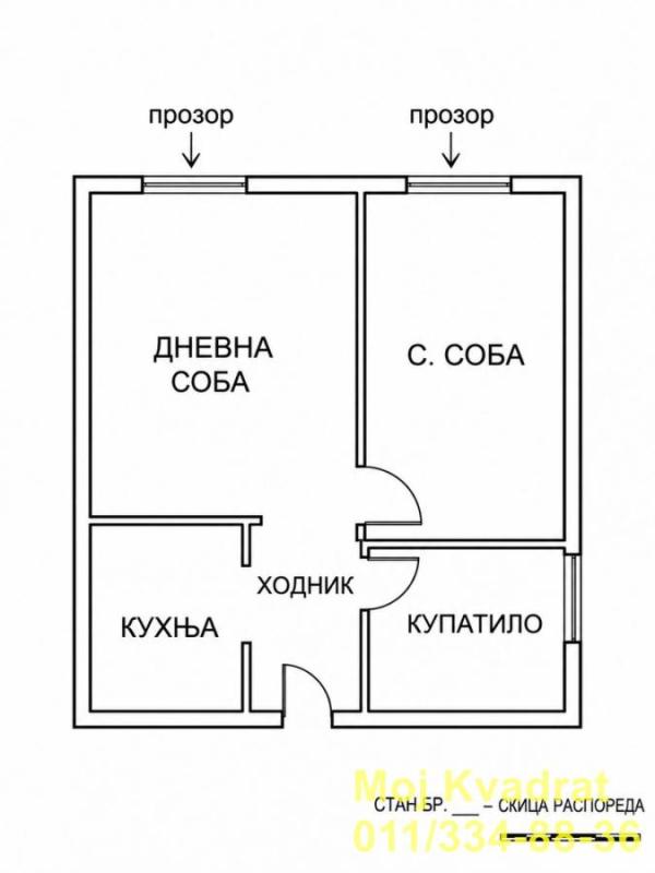Slika 10 - Jednoiposoban stan na prodaju, 29m2, 106.000€