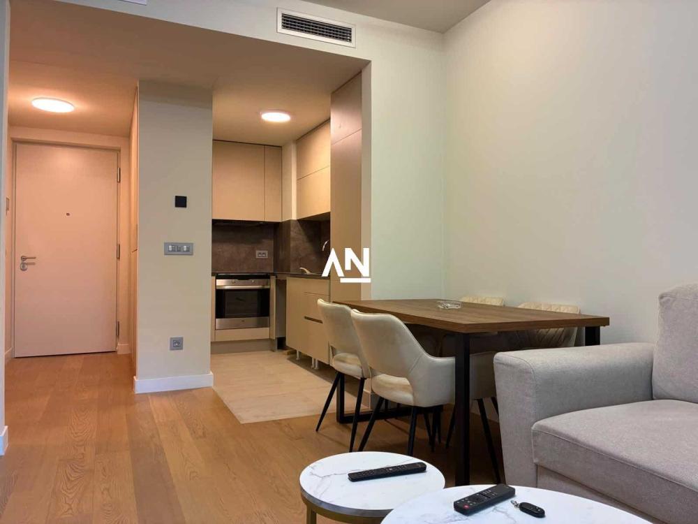 Slika 1 - Đorđa Stanojevića, Dvosoban stan za izdavanje, 46m2, 1.200€