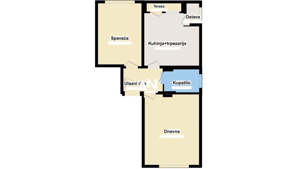 Slika 11 - Jovana Dučića, Dvosoban stan na prodaju, 56m2, 158.760€