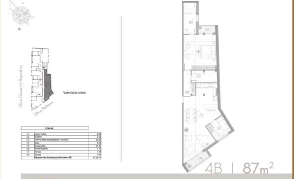 Slika 1 - Politova, Trosoban stan na prodaju, 87m2, 389.325€