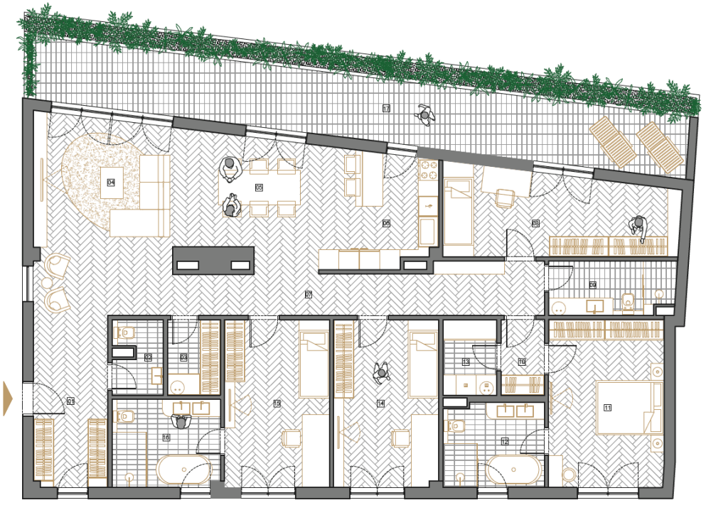 Slika 1 - Jove Ilića, Petosoban stan na prodaju, 213m2, 767.592€