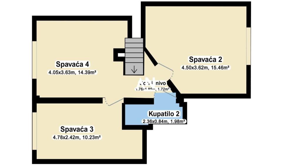 Slika 1 - Blagoja Parovića, Petosoban stan na prodaju, 103m2, 279.000€