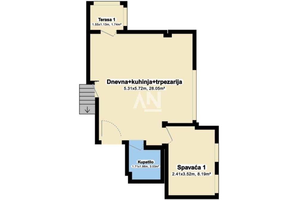 Glavna slika -Ante Bogićevića, Trosoban stan na prodaju, 85m2, 179.945€