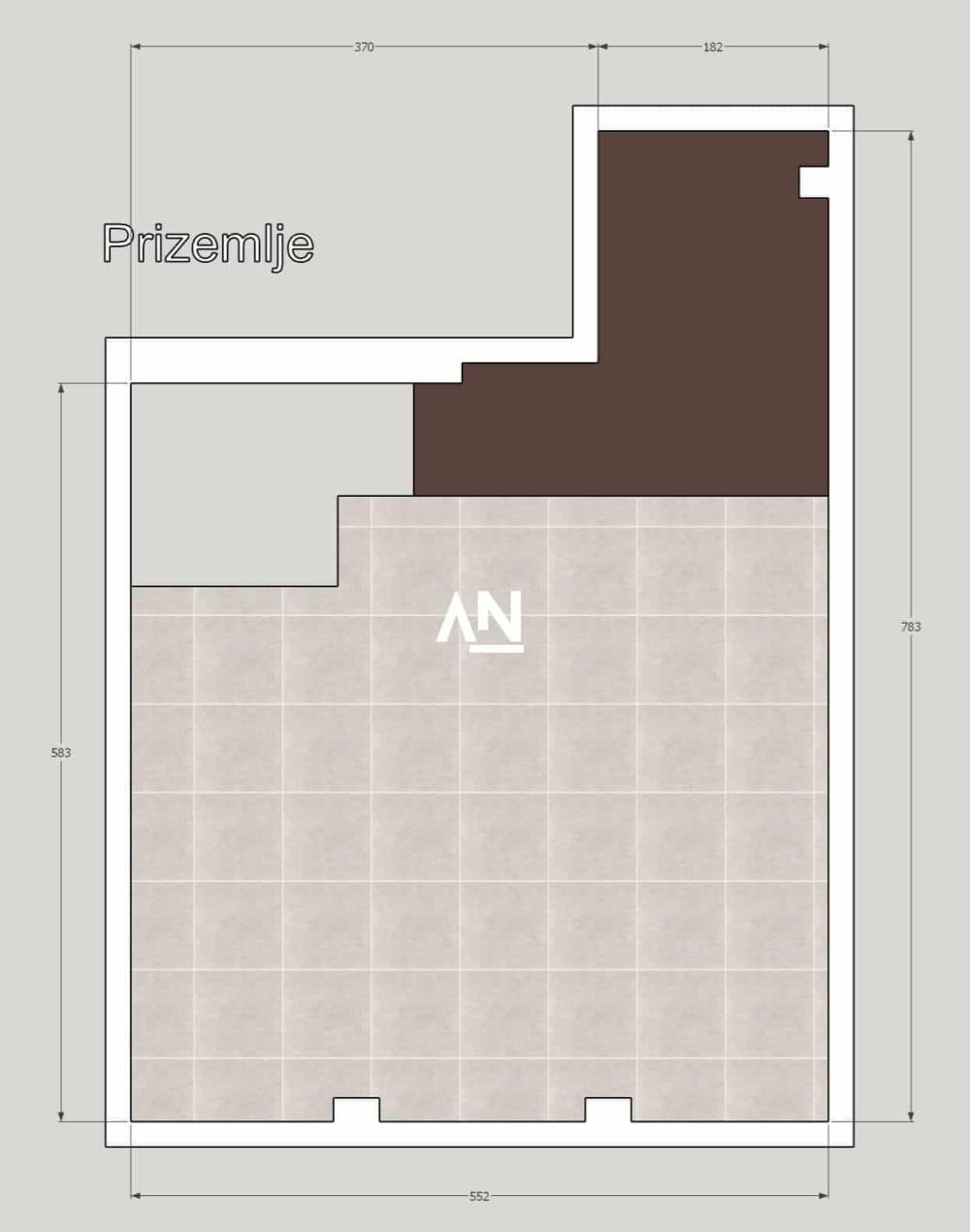 Slika 3 - Novopazarska,  Lokal za izdavanje, 140m2, 2.000€