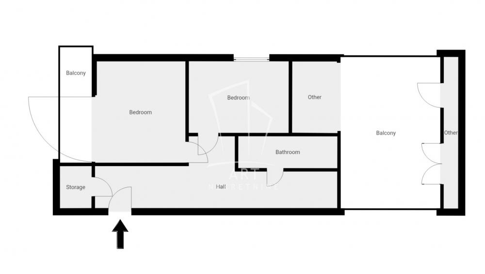 Slika 10 - Andre Đorđevića, Trosoban stan na prodaju, 62m2, 185.000€