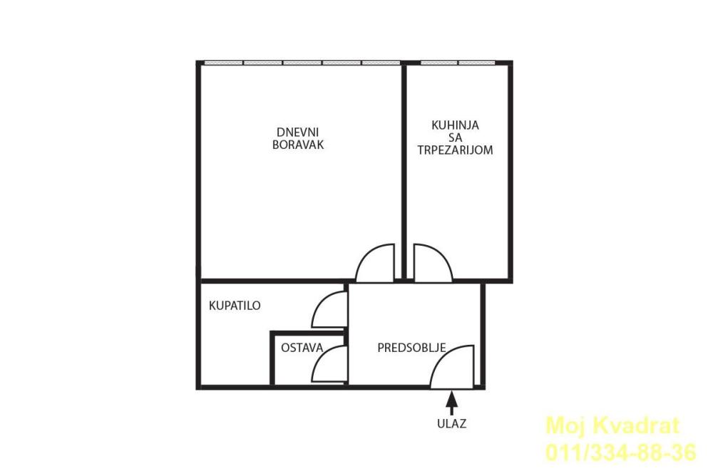 Slika 11 - Jednosoban stan na prodaju, 34m2, 140.000€