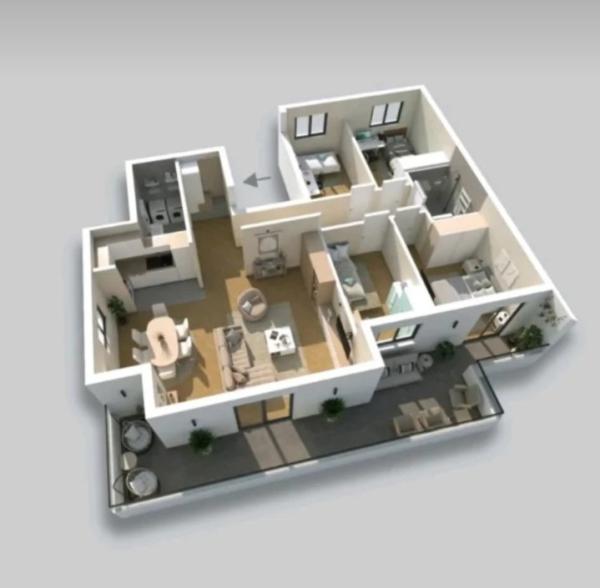 Slika 3 - Živojina Čuluma 87,  Stan na prodaju, 114m2, 191.520€