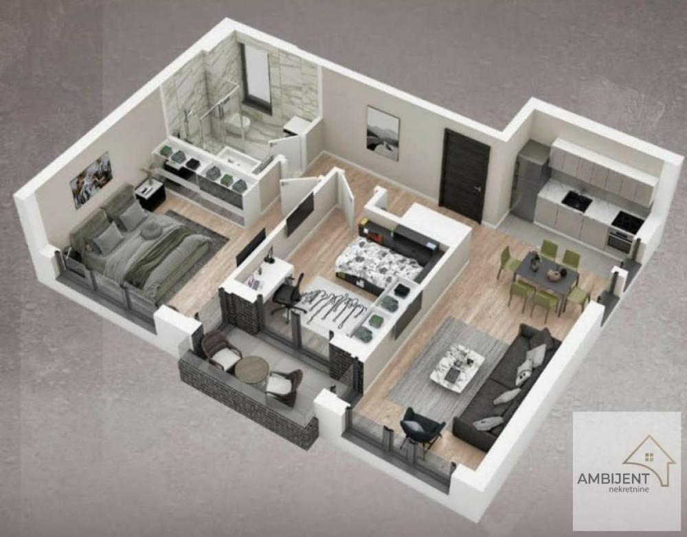 Slika 7 - Dvoiposoban stan na prodaju, 65m2, 249.660€
