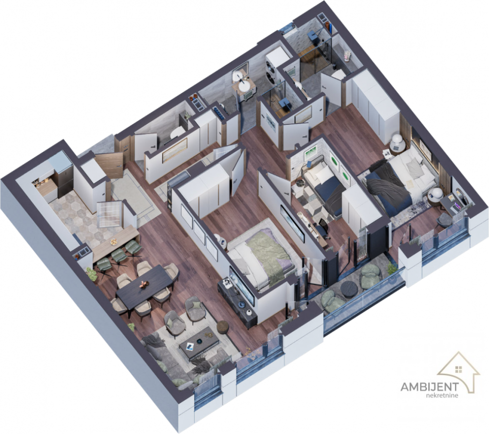 Slika 5 - Četvorosoban stan na prodaju, 94m2, 403.150€