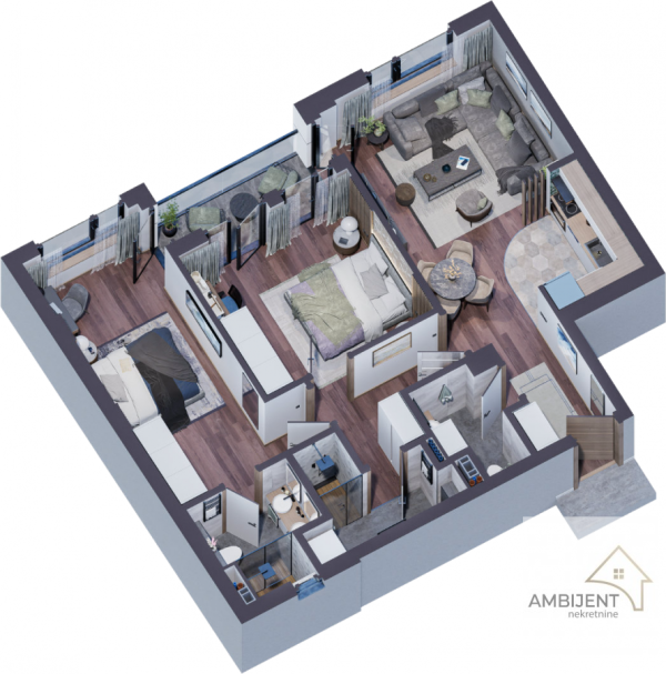 Slika 6 - Trosoban stan na prodaju, 78m2, 333.950€