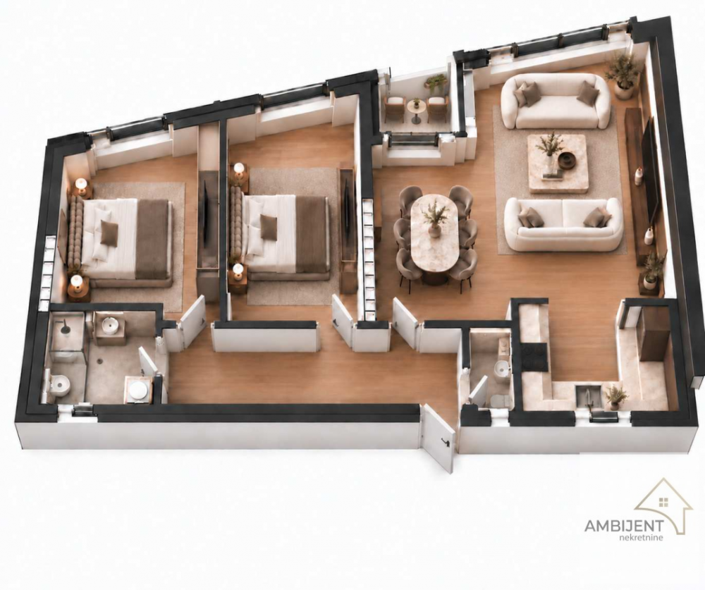 Slika 9 - Trosoban stan na prodaju, 70m2, 309.300€