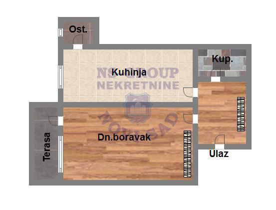 Glavna slika -Jednosoban stan na prodaju, 32m2, 103.000€