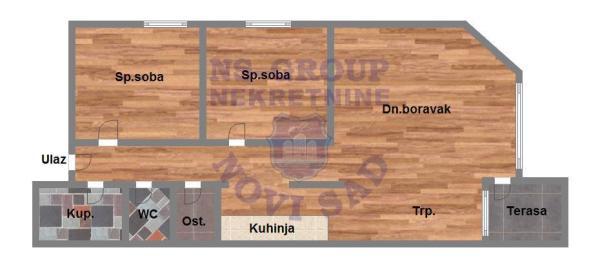 Glavna slika -Trosoban stan na prodaju, 69m2, 149.790€