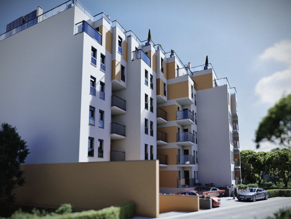 Slika projekta - Nova zgrada modernog dizajna u blizini Mokranjčeve na Pal...